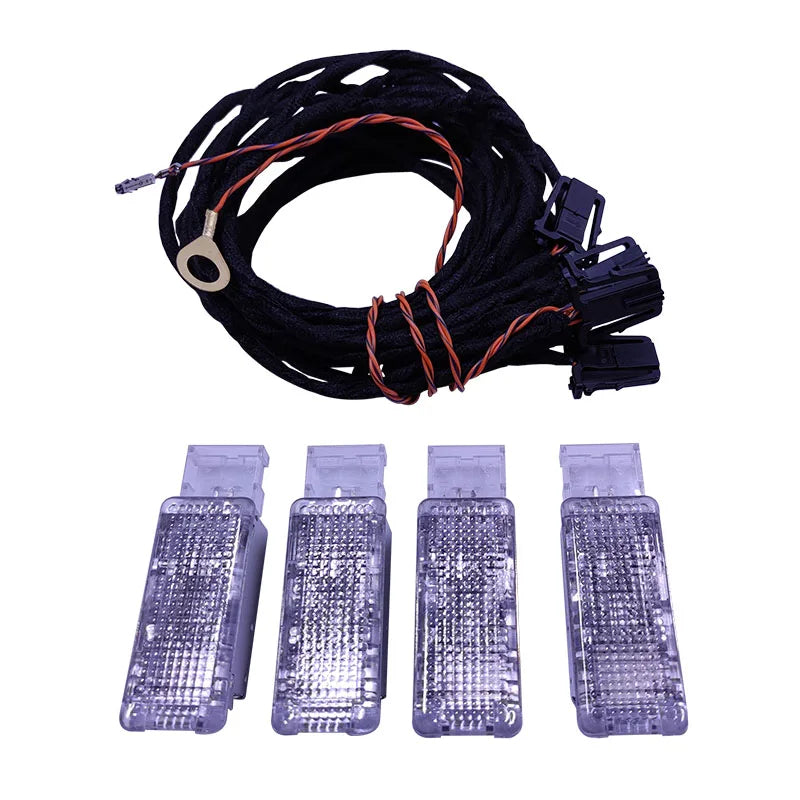 1Set OEM Original Footwell Light For  Golf 6 Jetta MK5 MK6 Tiguan Passat B6 7L0 947 415 5ND 947 415 7L0947415 5ND947415