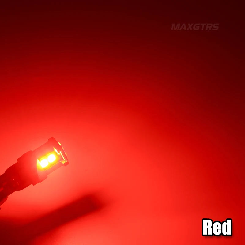 2x W5W 3080 SMD Car T10 LED 194 168 Wedge Replacement Reverse Instrument Panel Lamp White Blue Bulbs For Clearance Lights