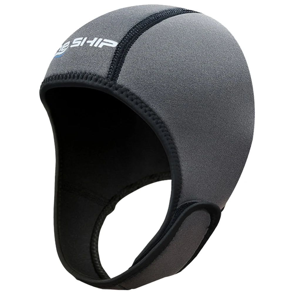 2mm Neoprene Dive Hood Wetsuit Hood Quick Dry Thermal Hood Stretchable Surfing Head Cover for Boating Kayaking Canoeing